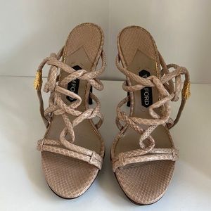 Tom Ford Super Special Snake Heels